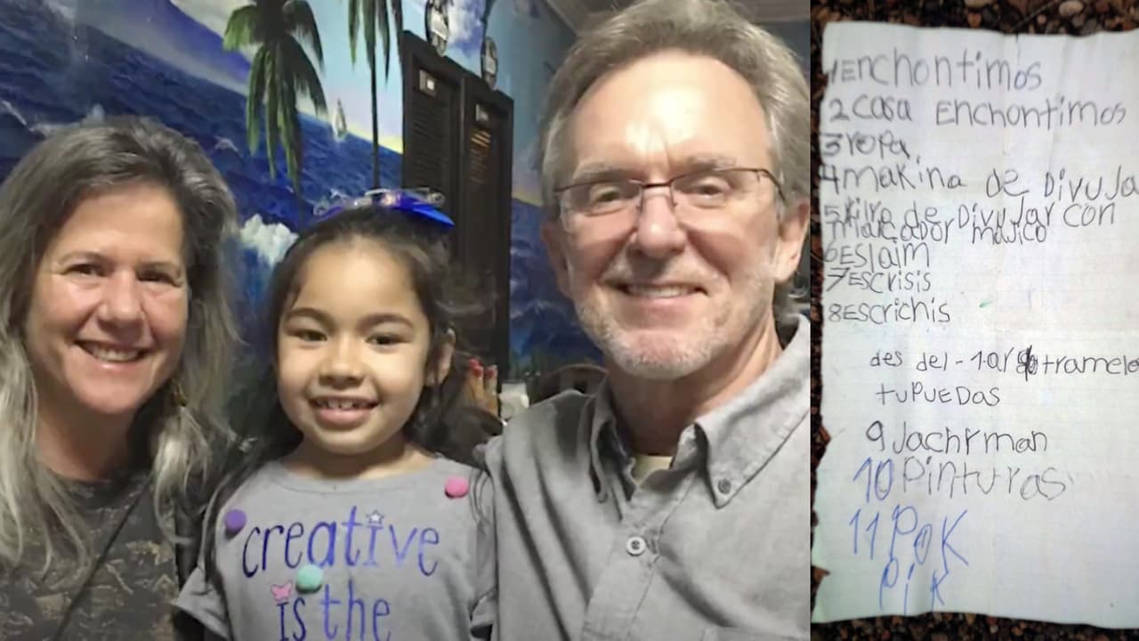 La historia detrás de los regalos que recibió niña mexicana que envió carta a Santa en globo