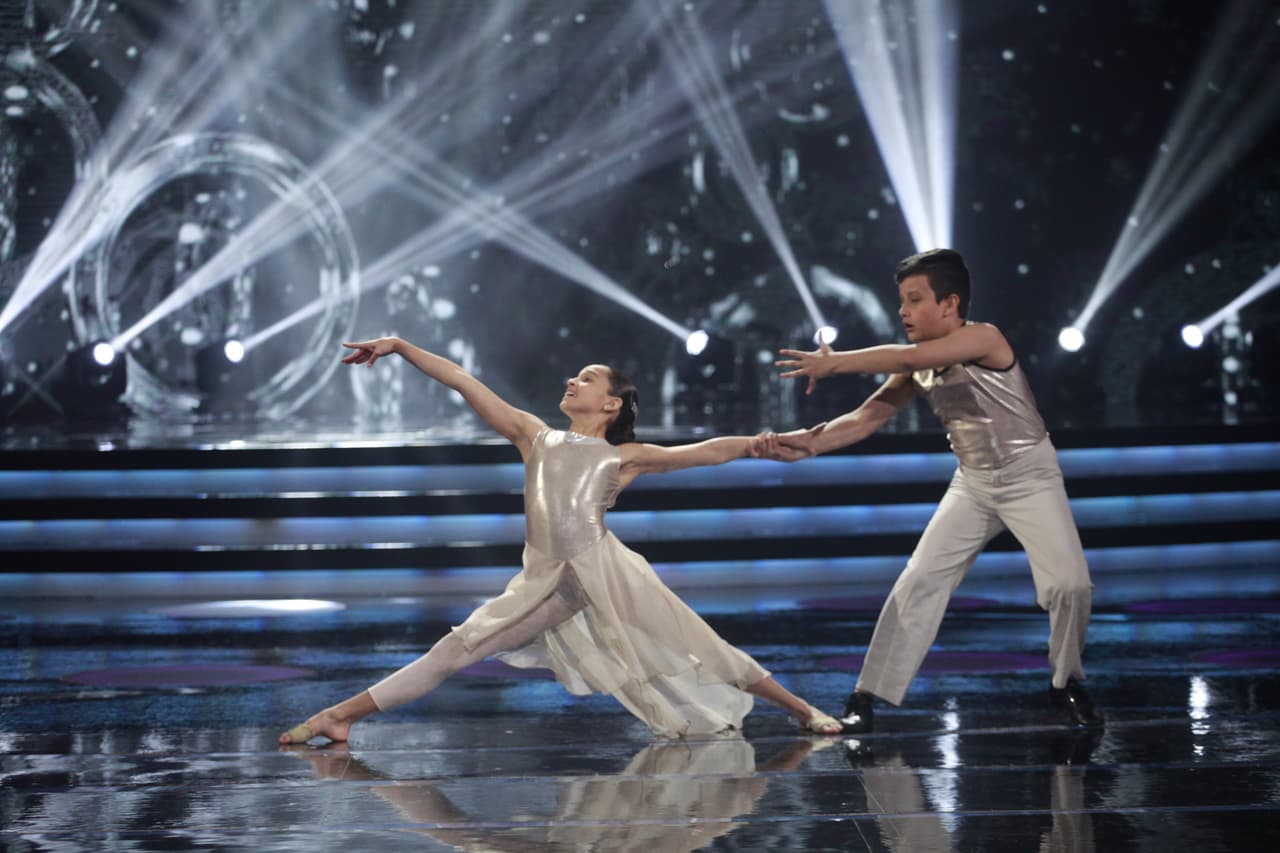 En la segunda gala, los niños bailaron al ritmo del tema 'Halo', interpretado por Beyoncé.