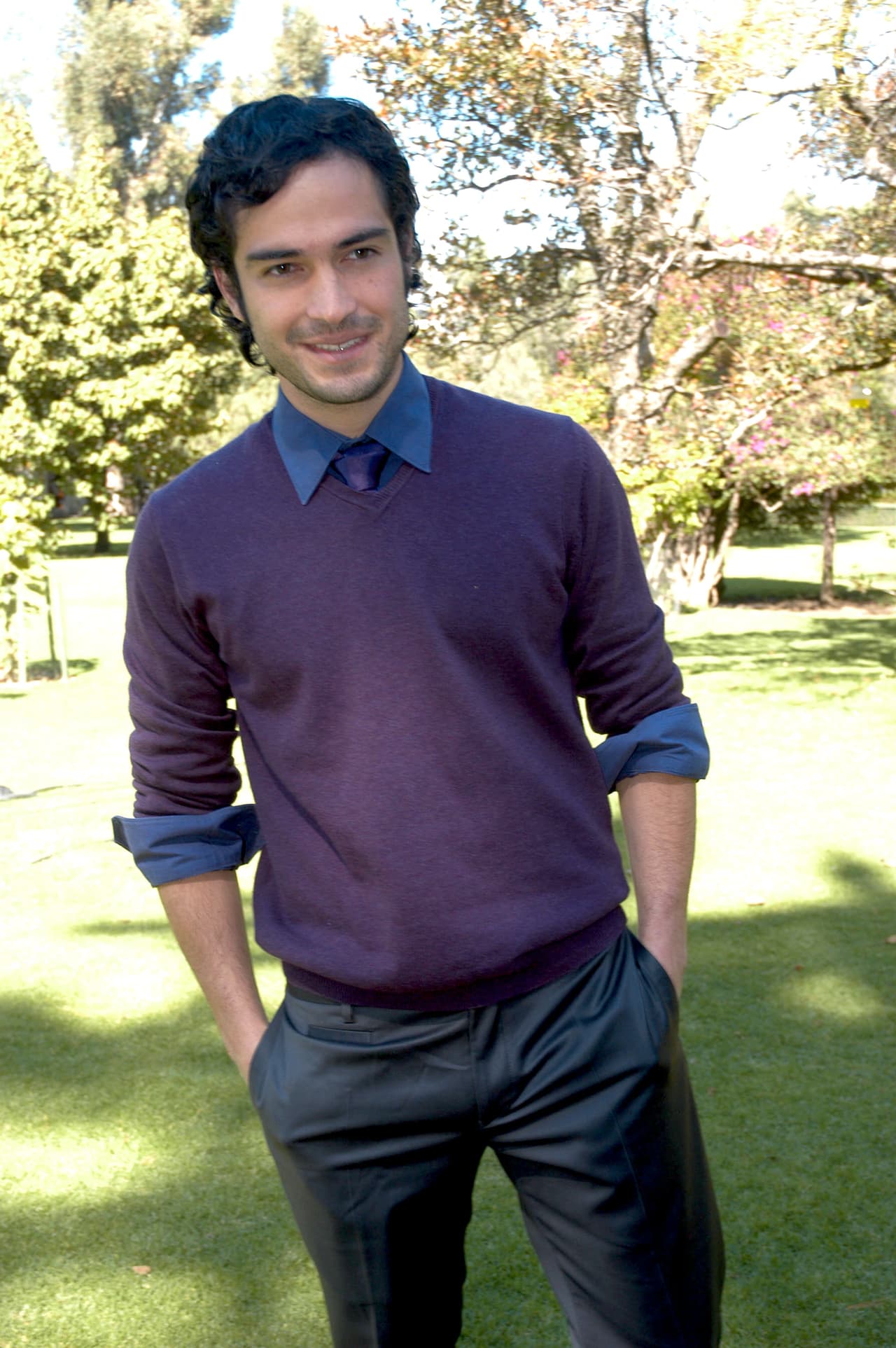 Ahí hizo pareja con el joven galán del momento, Alfonso Herrera.