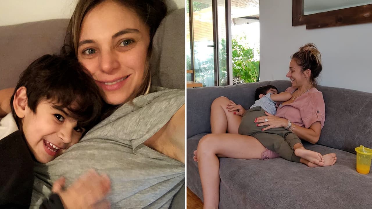 Así quedó incendiada la casa de la actriz Mariana Derderián en la que murió su hijo de 6 años