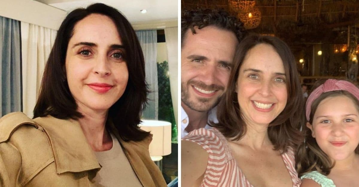 A sus 45 años, Irán Castillo presumió su avanzado embarazo con un blusón blanco