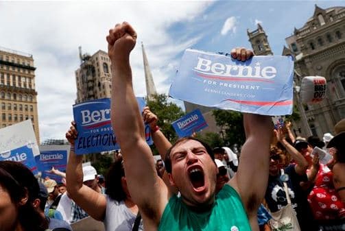 Así explican algunos irreductibles de Sanders por qué votarán republicano: “Trump es menos peligroso que Hillary”