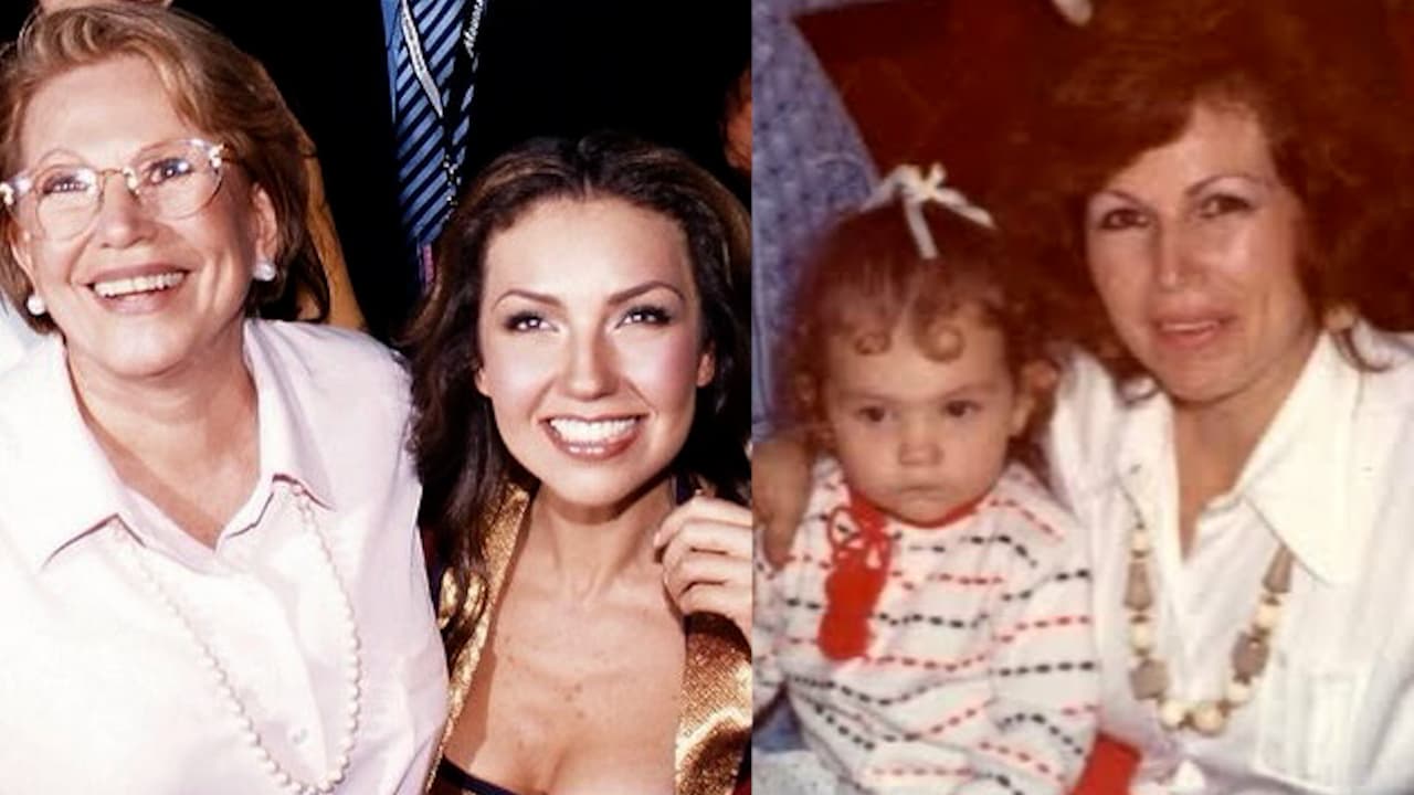 Thalía “sigue agarrando el teléfono para marcarle” a su mamá a 15 años de su muerte: así la recuerda
