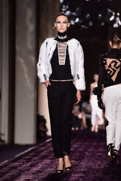 Desfile de alta costura de Versace