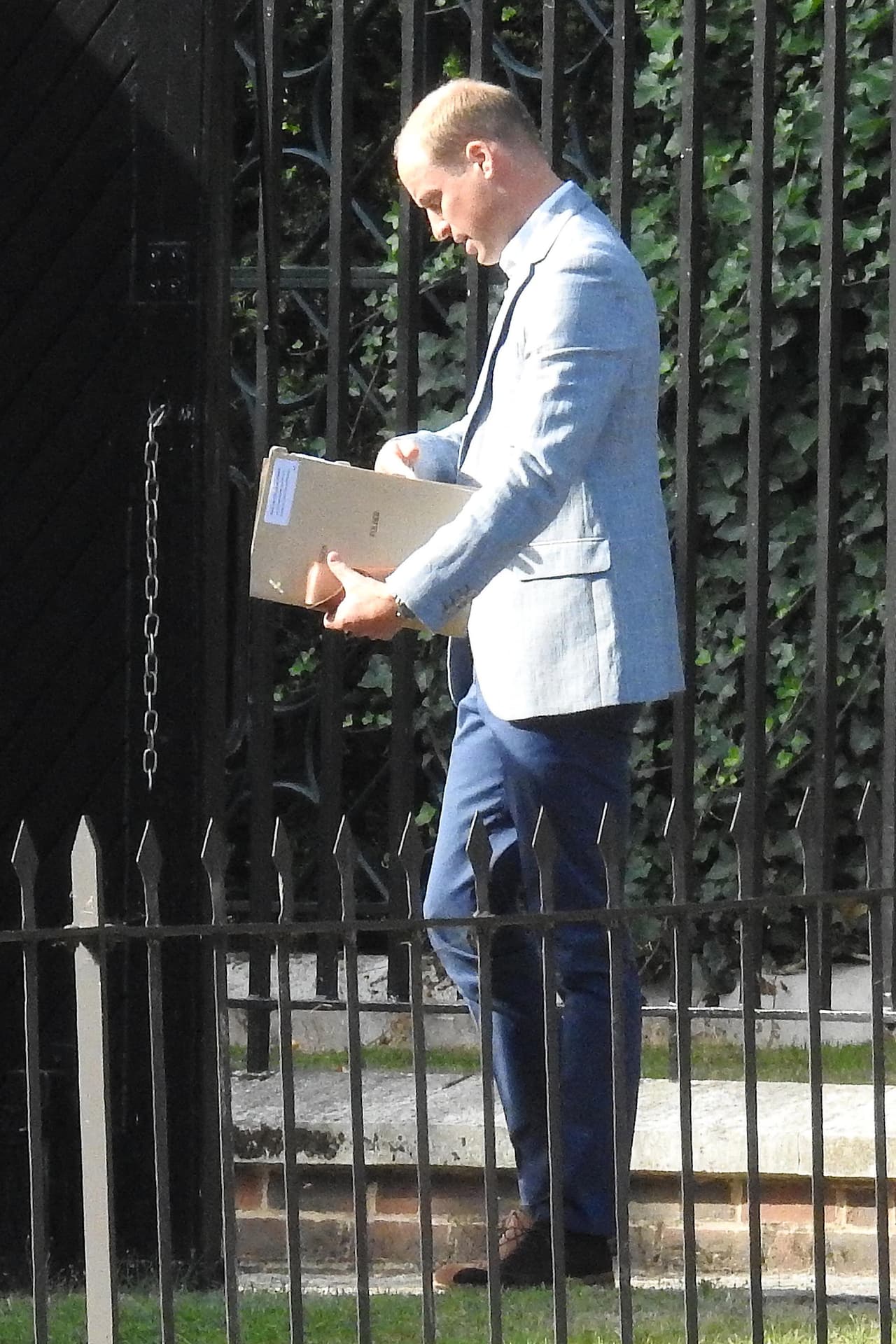 William todo el tiempo se mostró paciente.