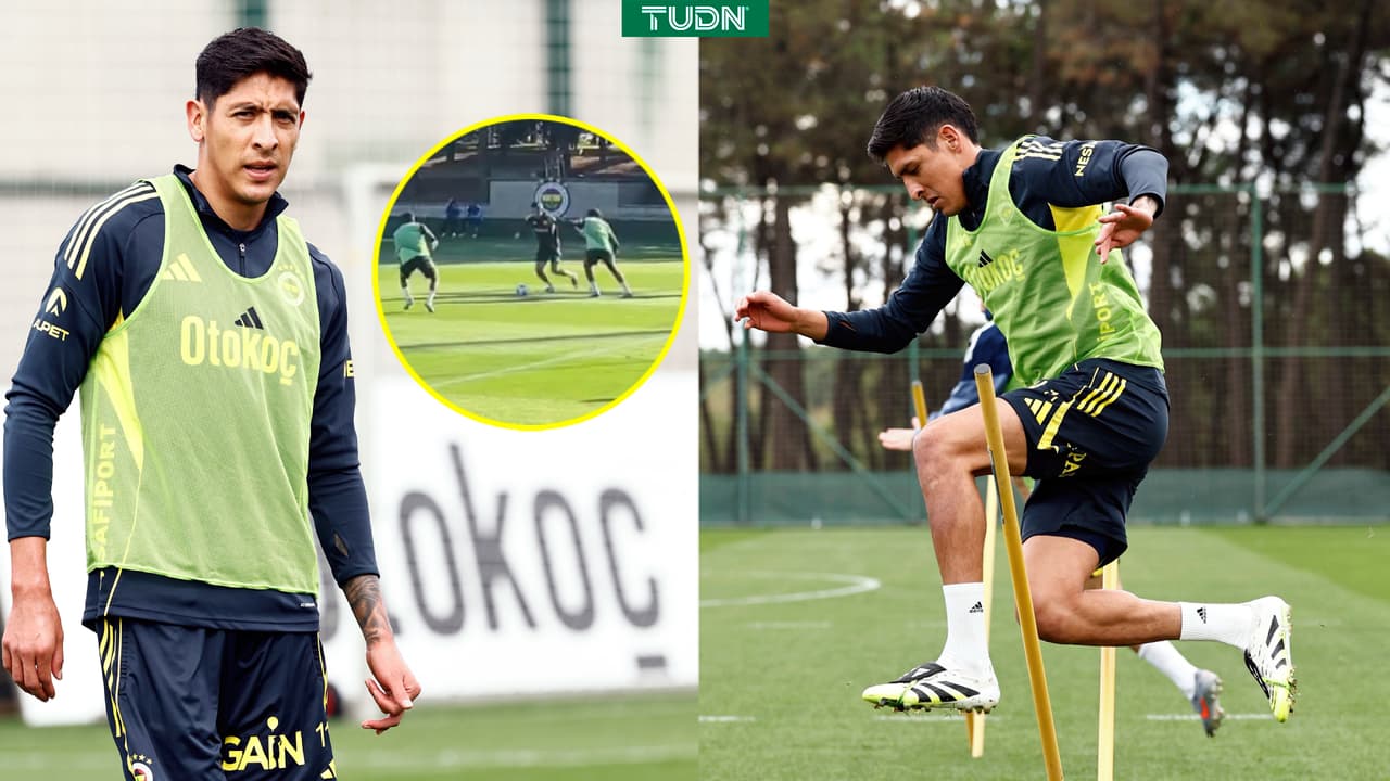 Edson Álvarez supera su lesión y regresa a los entrenamientos del Fenerbahce