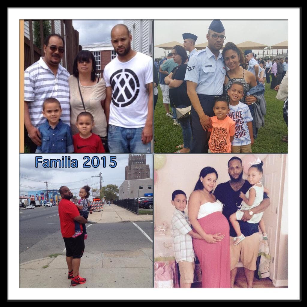 "Los años pasan y nosotros siempre estaremos juntos con nuestras familia", expresó @evelyncolon.