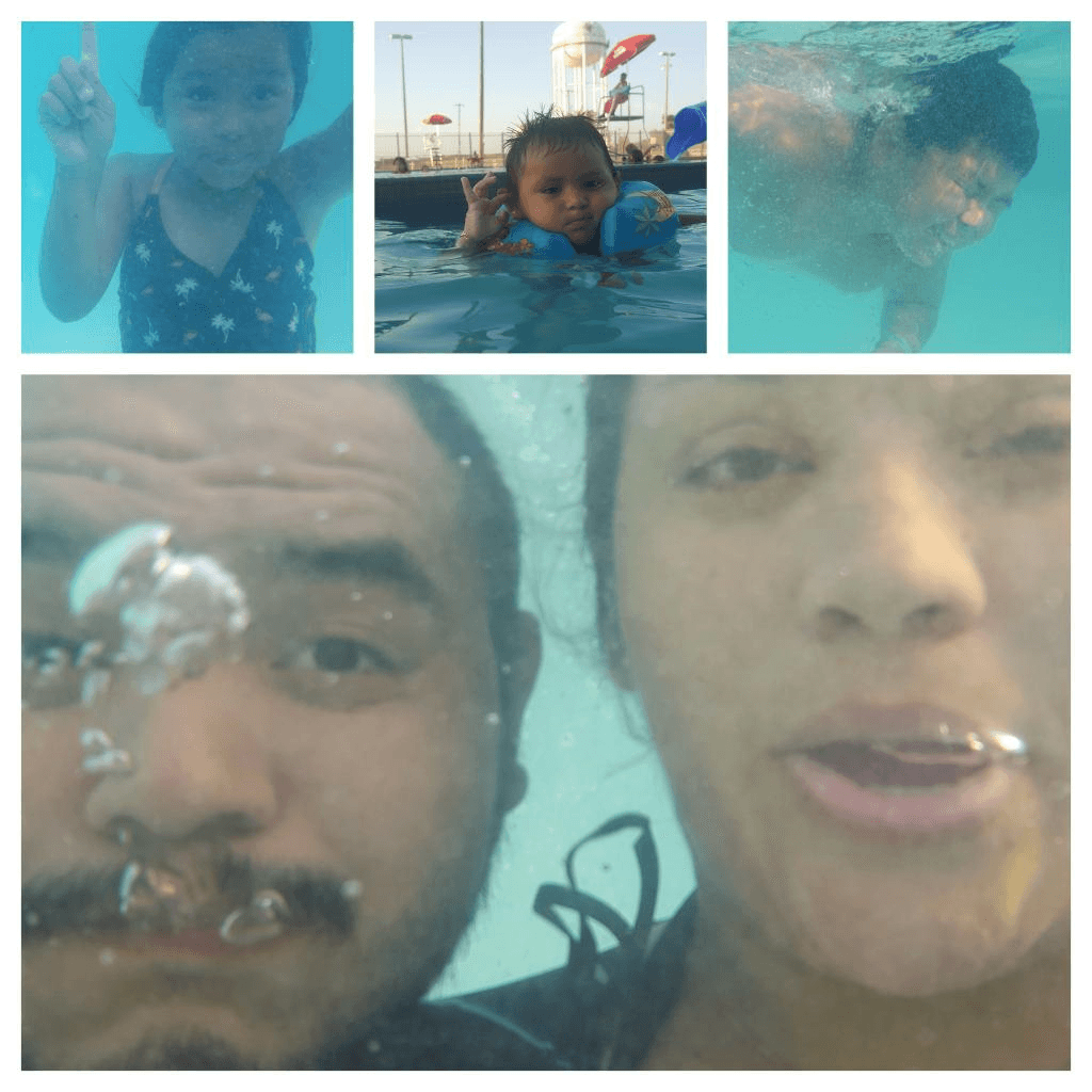 "Nos gusta tomarnos fotos en el agua, andar en bici y contar chistes #losMendoza", compartió @azasuelo.