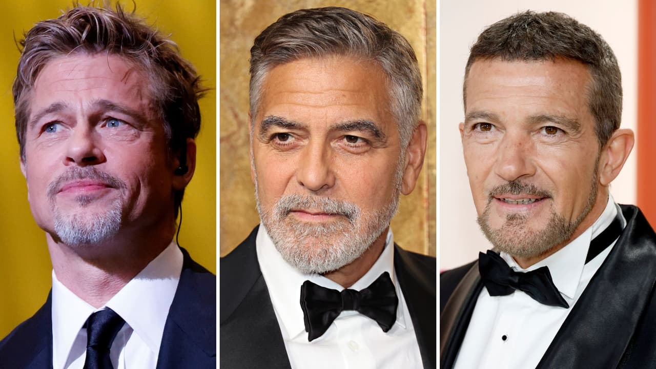 De Brad Pitt y Antonio Banderas a George Clooney: galanes de 60 y más que siguen robando suspiros