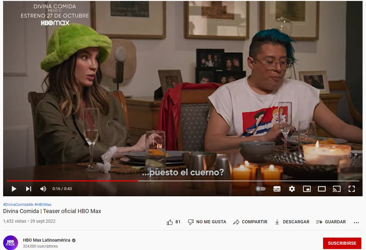 "¿A ti te han…?" Le pregunta el actor José Ángel Bichir. 
<b>"¿Puesto el cuerno?", completó Belinda y agregó "Sí"</b>. Además del actor, la respuesta también sorprendió a la comediante Verónica Toussaint y el 'influencer' Manu NNa, con quienes compartían la cena.