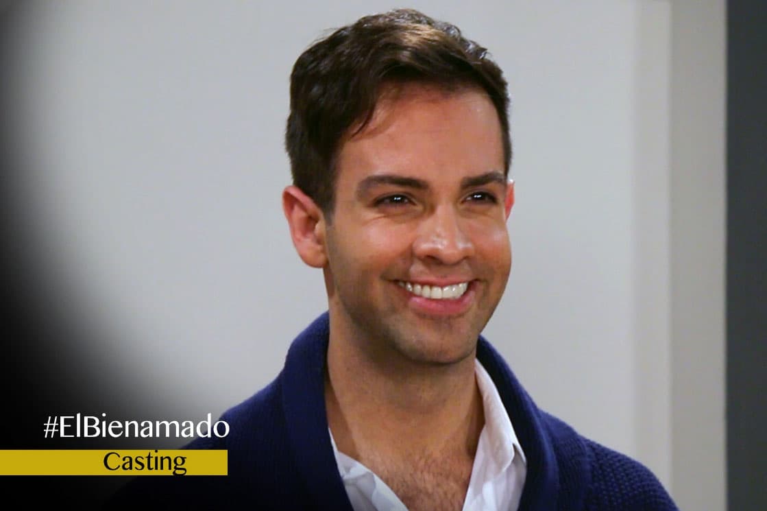 Diego de Erice es otro de los galanes que buscaron una oportunidad en este nuevo proyecto y ya es parte de él.