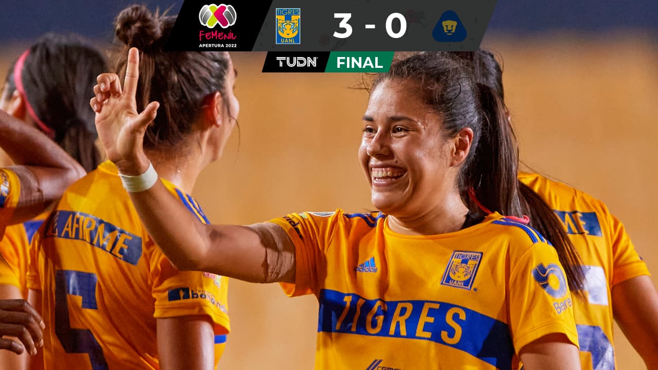 Resumen | Tigres redondea triunfo ante Pumas con golazo olímpico