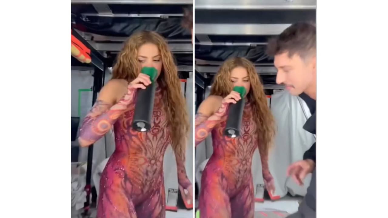 La cantante suele inhalar oxígeno durante sus shows.