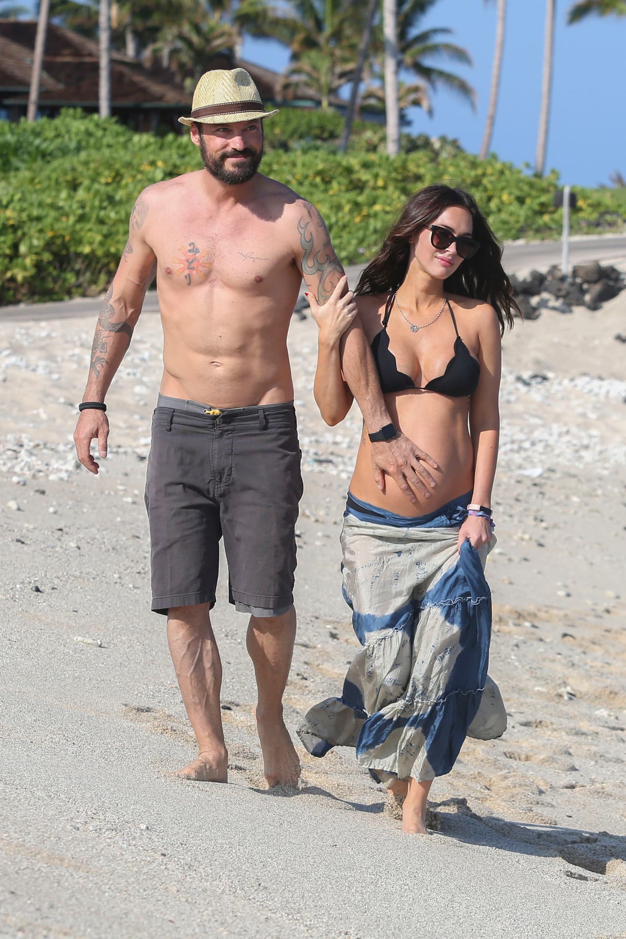 <b>Brian Austin Green</b>, quien salía de David, quizá es más famoso ahora por ser la pareja de Megan Fox.