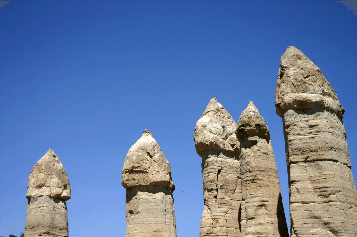 El Valle del Amor en Turquía.