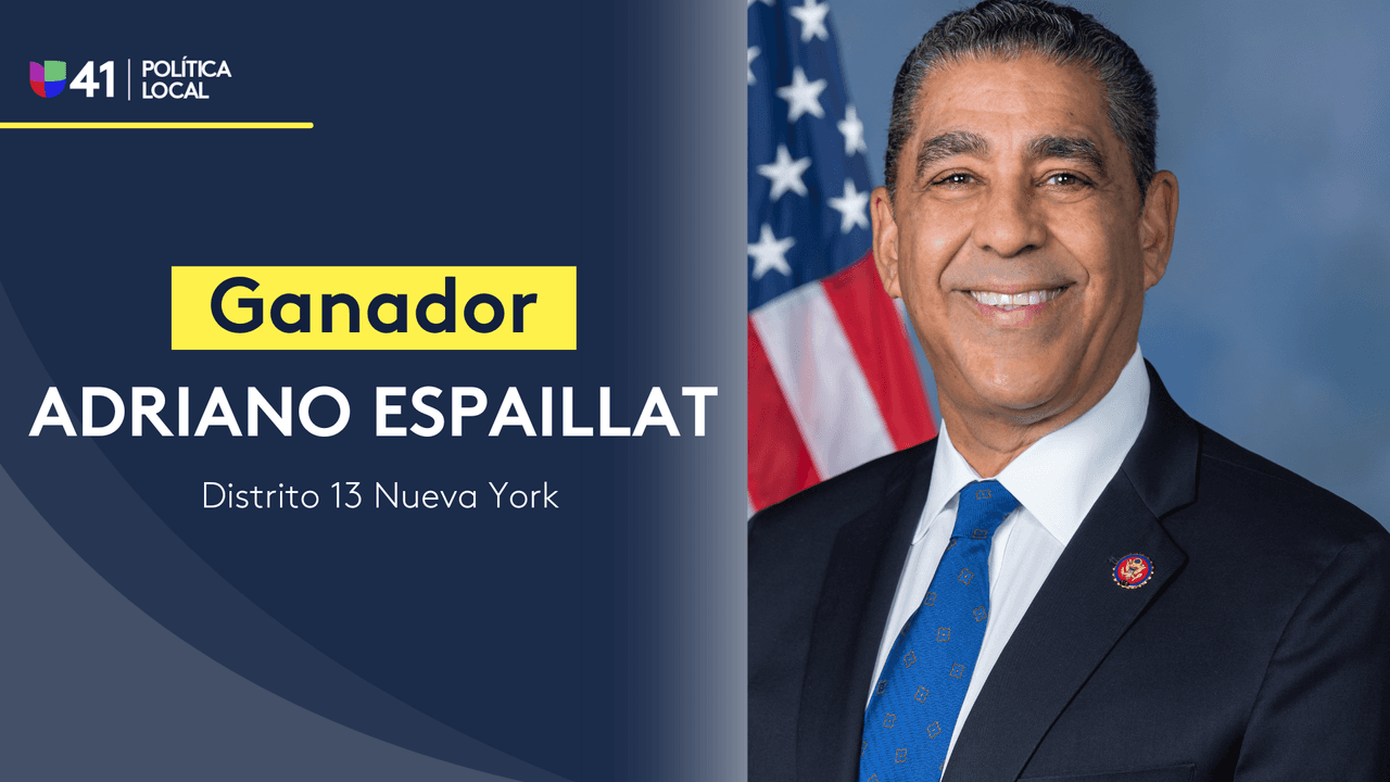 Adriano Espaillat gana reelección como congresista del distrito 13 de Nueva York