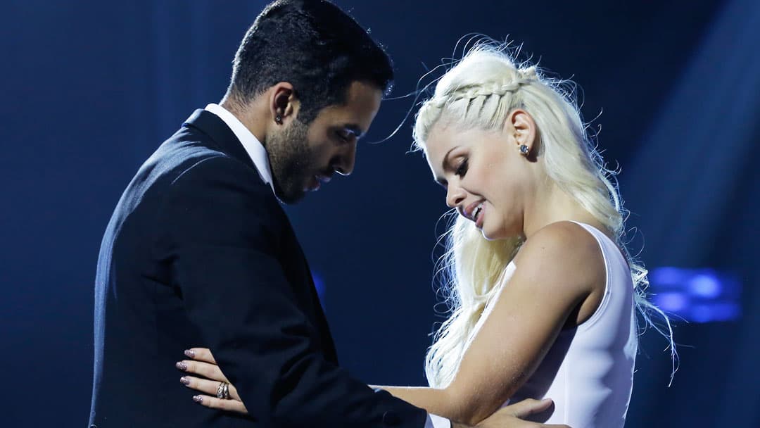 Al ritmo de la canción '7 years', el gimnasta mostró líneas elegantes y pasos bien ejecutados.