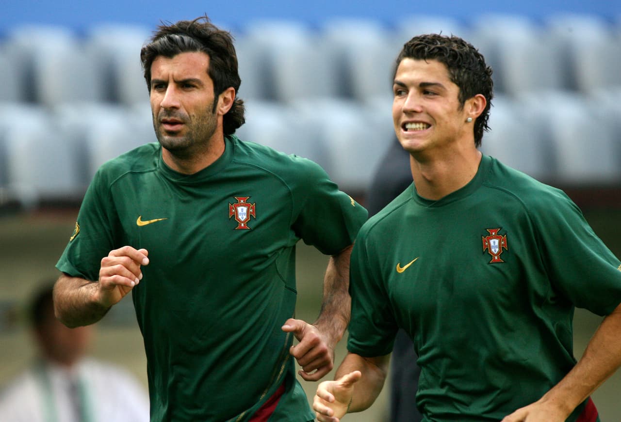 Figo ve un Real Madrid histórico aún sin Cristiano entre sus filas
