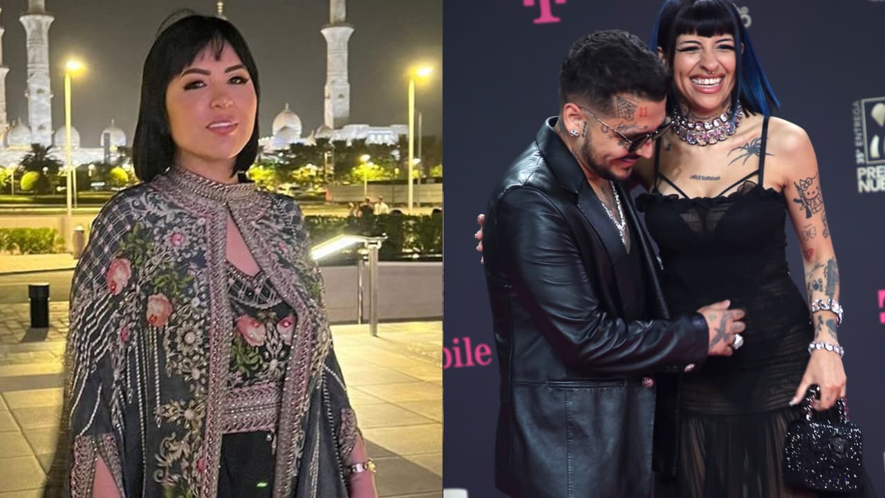 Mamá de Nodal responde a críticas por llamar "auténtica" a Cazzu al anunciar embarazo en pleno concierto