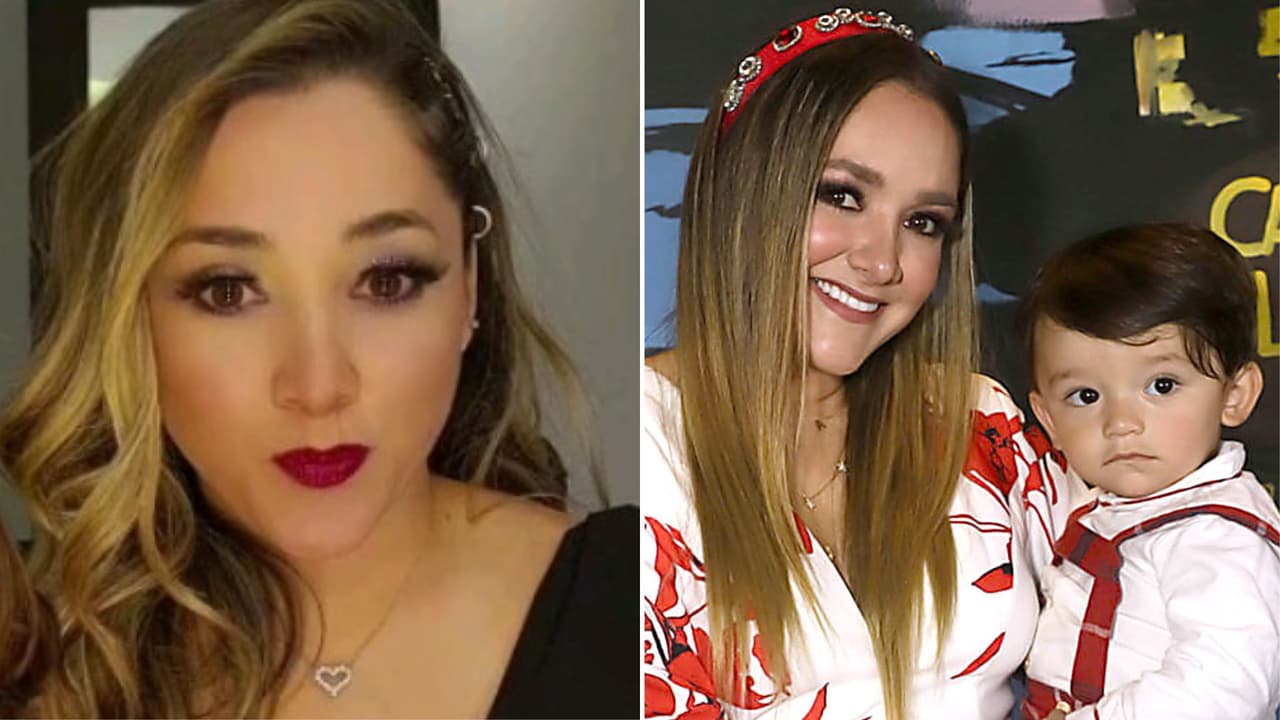 Sherlyn responde tajante a quienes dicen que su hijo André es "consentido y grosero"