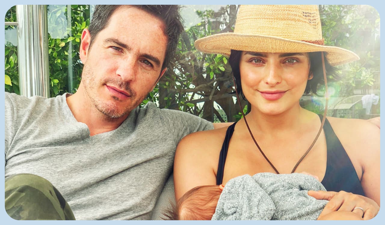 Aislinn Derbez se estrena como mamá