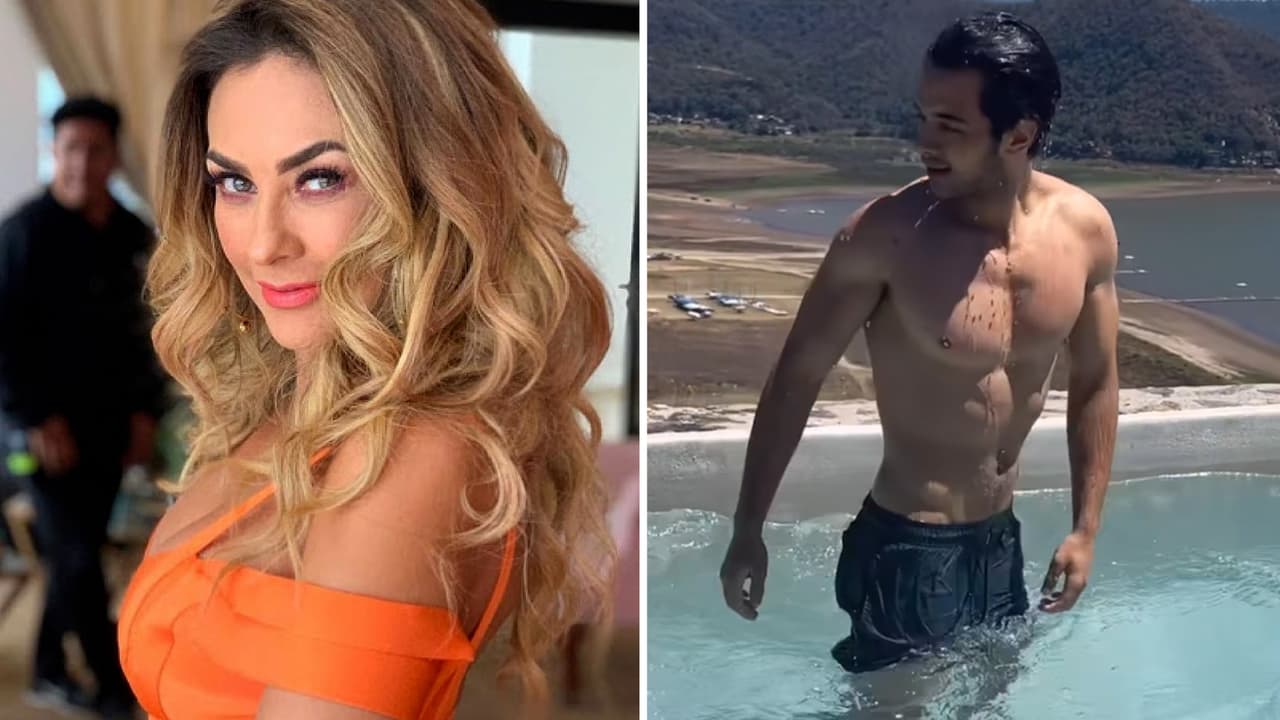 ¿Aracely Arámbula y su nuevo galán?: aparece con misterioso hombre y responde "quién es ese bombón"