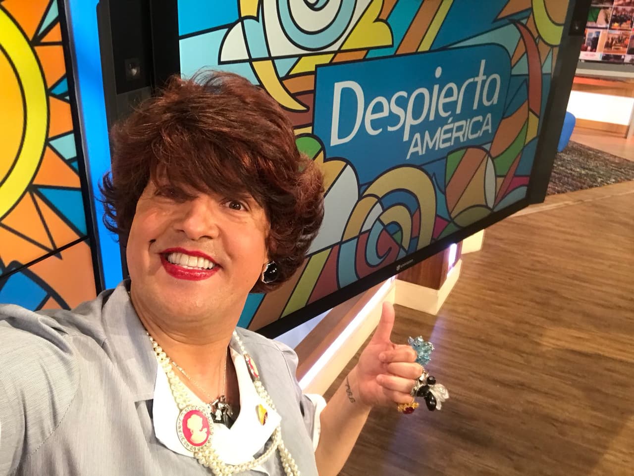 Con esta enorme sonrisa la despedimos. Esperamos tenerla pronto de regreso.