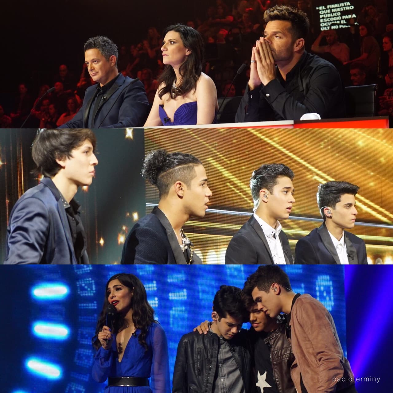 Y al final, en los últimos momentos, a la espera del quinto y final integrante. ¿Quién sería?