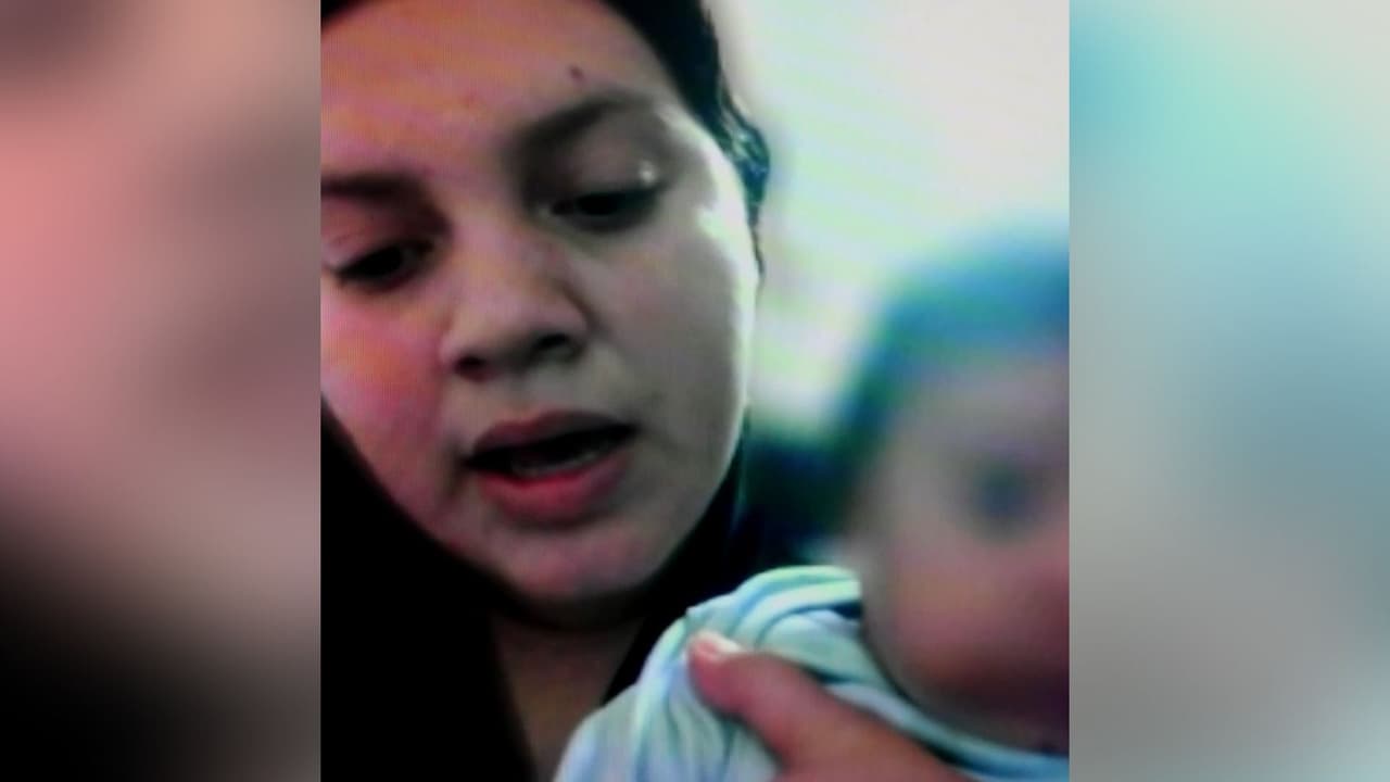 Exclusiva N+ Univision: Bebé de dos meses está detenido con su madre en centro de inmigración de Dilley, Texas