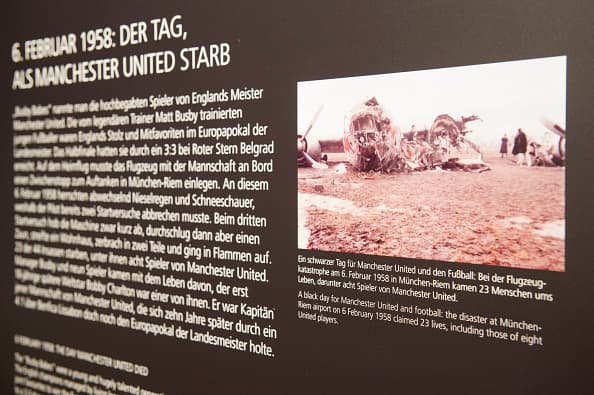 El accidente aéreo más recordado, el que sufrió Manchester United en 1958