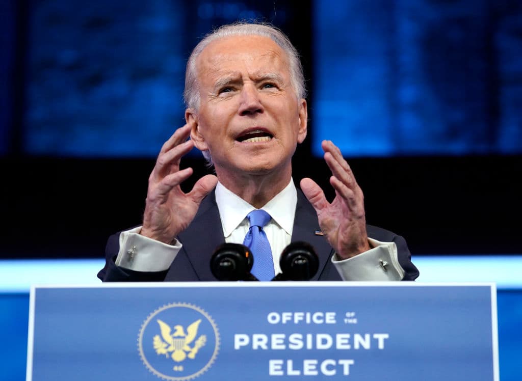 "Es momento de pasar la página", pide Biden en un discurso en el que arremetió contra los esfuerzos de Trump por revertir su triunfo