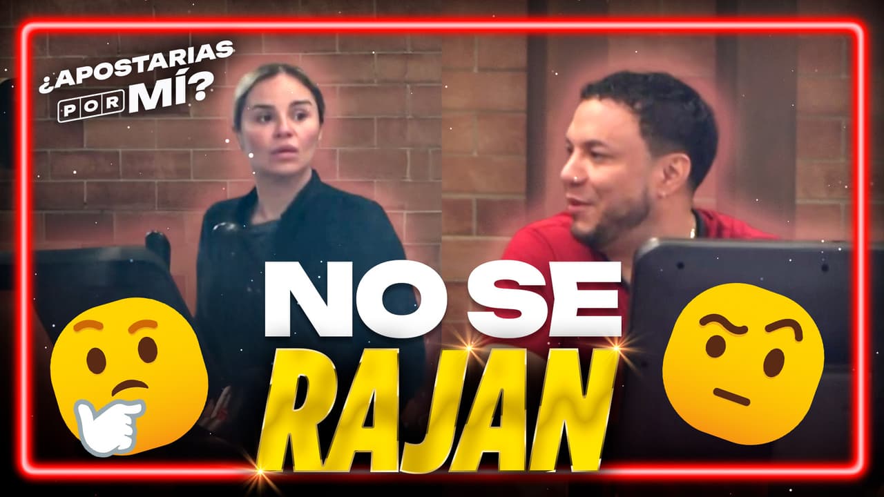 Claudia y Lorenzo reaccionan al hecho de estar con expertos en realities