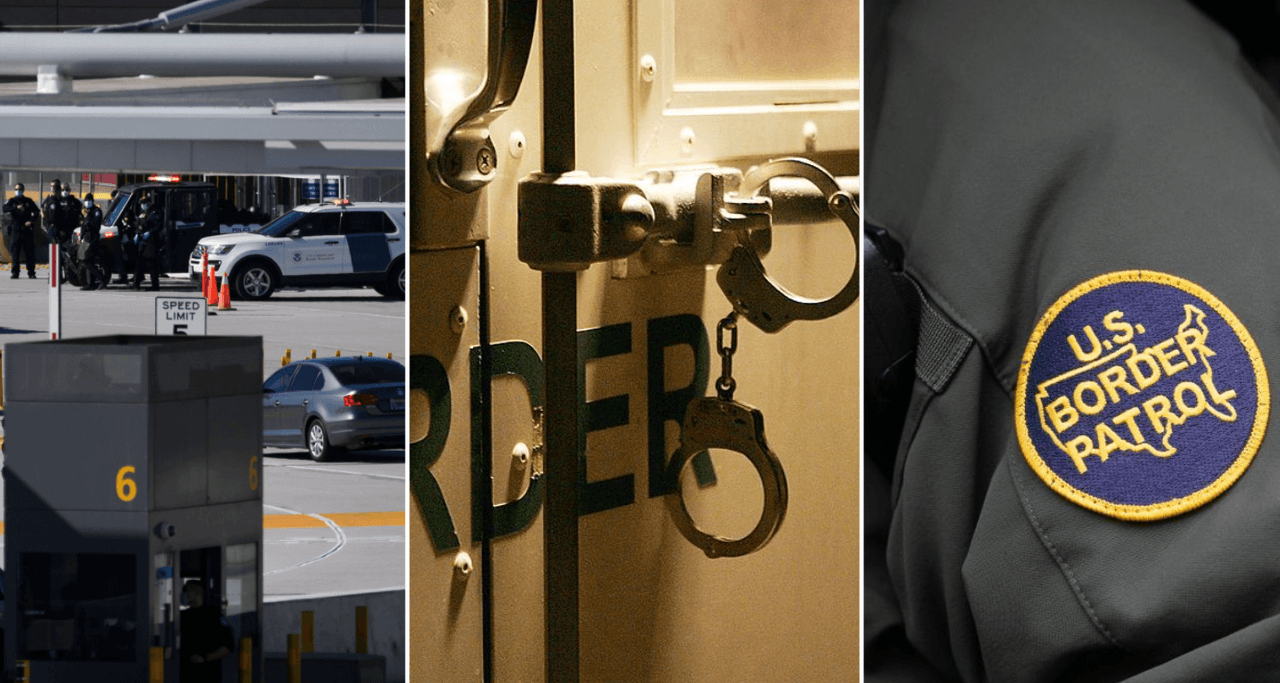 Indocumentados tratan de entrar a la fuerza y a toda velocidad por la frontera de San Ysidro y terminan baleados