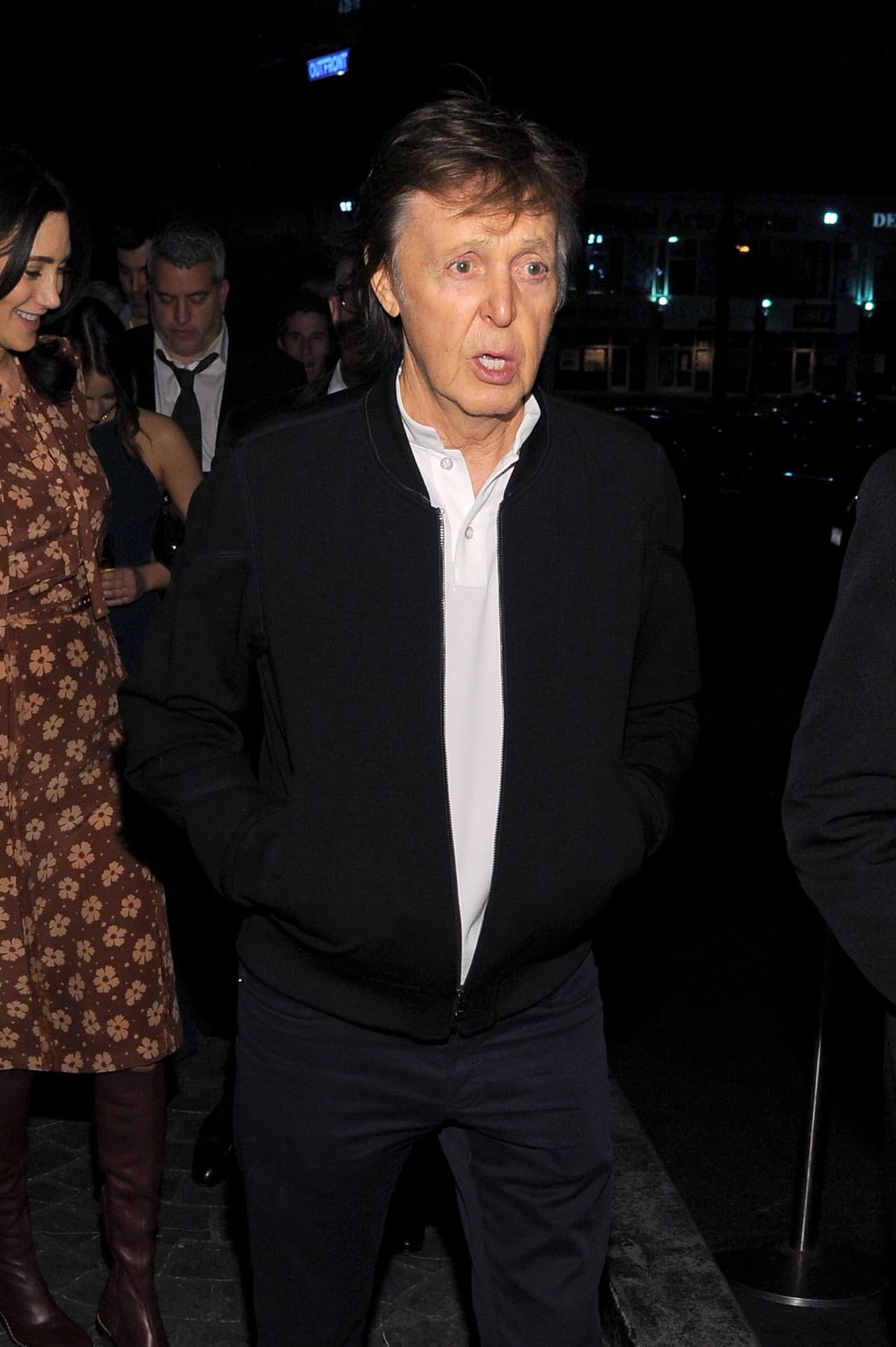 Otro de los escándalos de la noche fue que no dejaron entrar a Paul McCartney a una de las fiestas after que se hicieron en torno al evento y que fue organizada por Tyga.