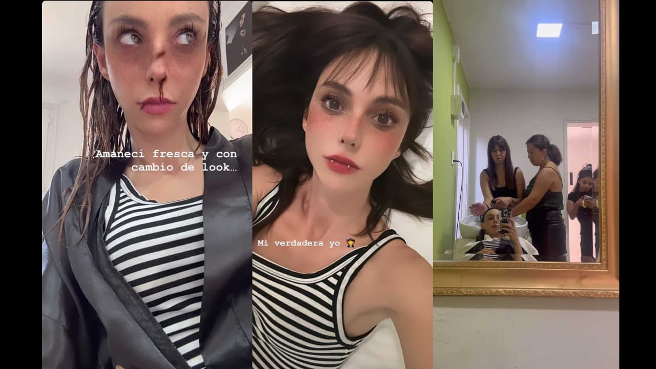 Natalia Téllez compartió varias fotos tras su cambio de look