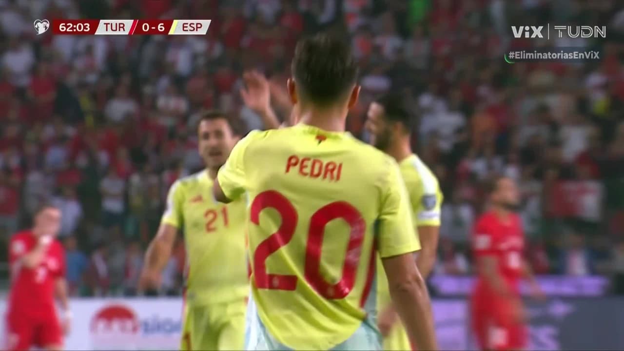 ¡Se busca rival para España! Golazo de Pedri para el 0-6 contra Turquía