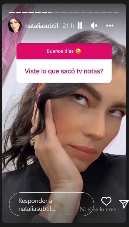 <b>"Ni él se lo cree"</b>, dijo la madre de Mila a través de Instagram en referencia a la publicación. 
<br>