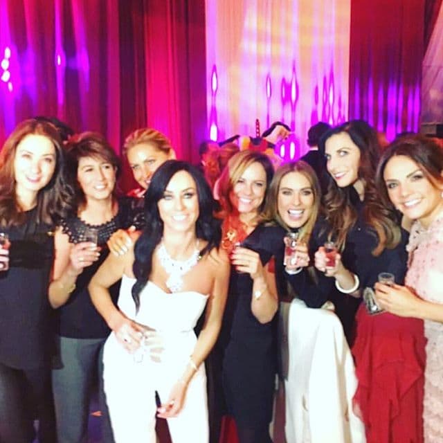 Galilea y sus amigas pasaron un fin de semana muy divertido.