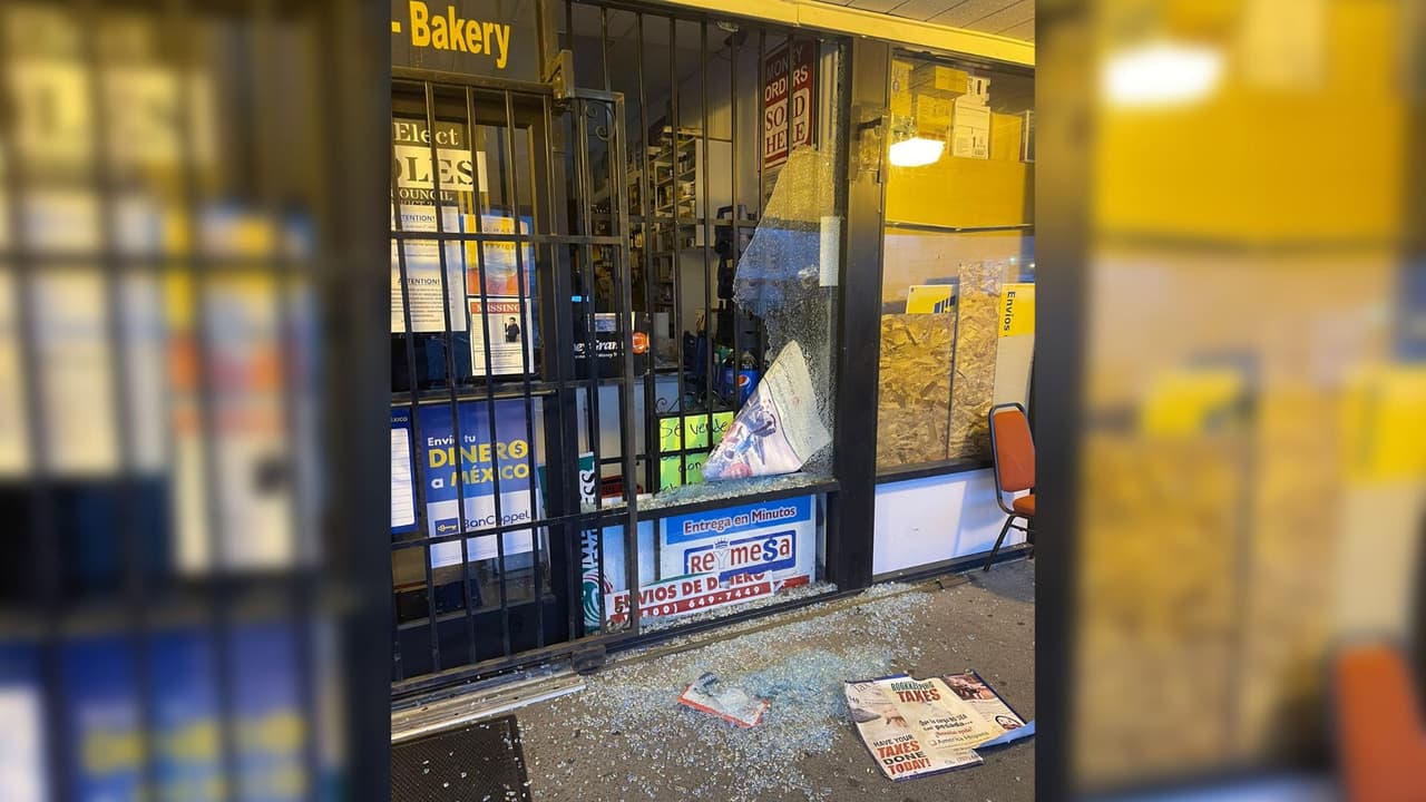 Rompen otra vez los vidrios a negocio mexicano en Vallejo tras denunciar robo