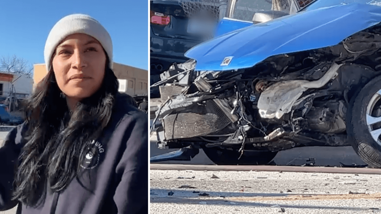 Hispanas sobreviven a un fuerte choque; el presunto responsable es sospechoso de ir ebrio