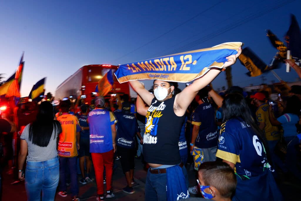 Los aficionados se dieron cita para alentar a los de San Luis.