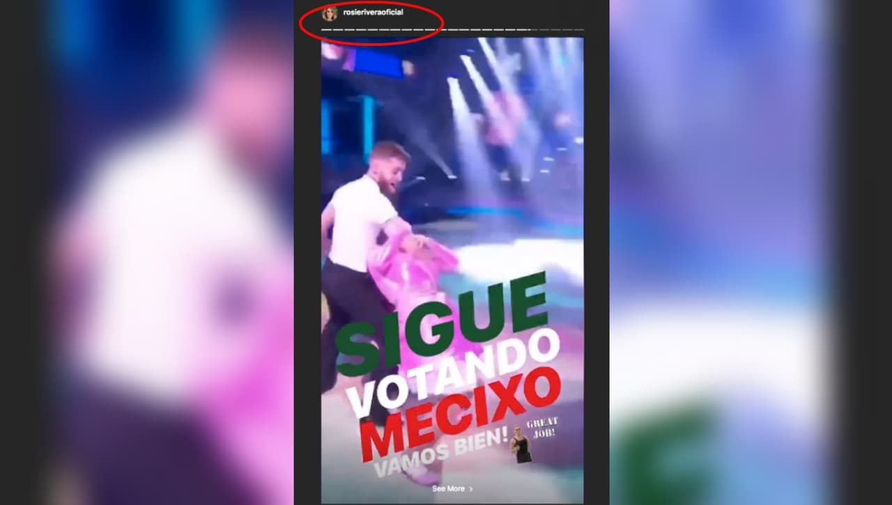 Hasta Rosie Rivera ha pedido, sobre todo a los residentes en México, que la respalden con sus votos.