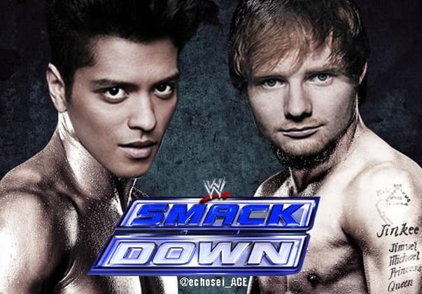 Bruno Mars y Ed Sheeran