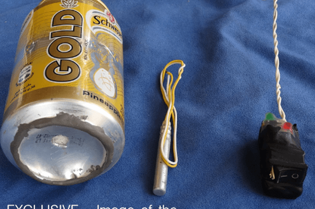 ISIS muestra una foto de la supuesta bomba que derribó el avión ruso en Egipto