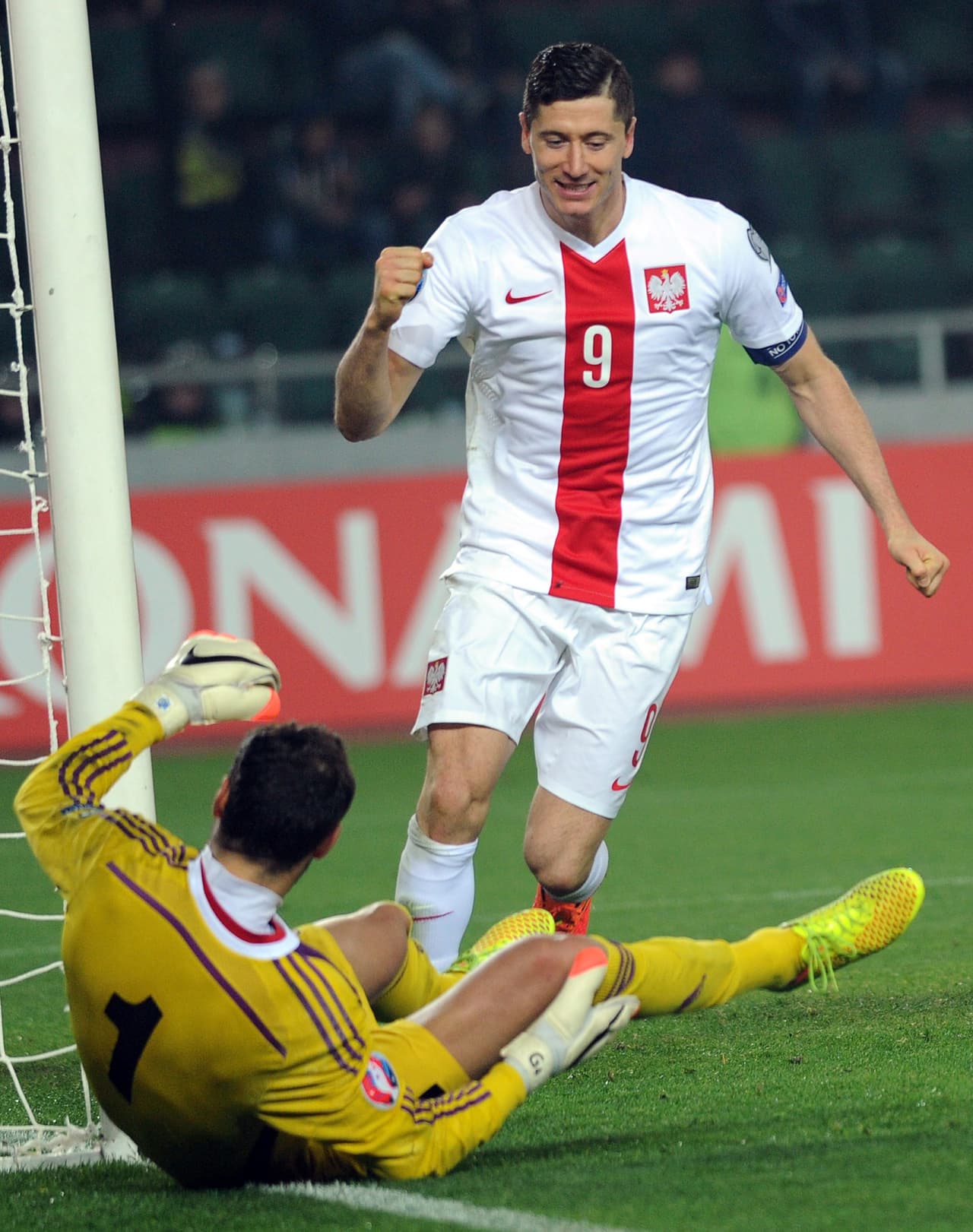 Polonia 4-0 Georgia: Lewandowski hace espectacular triplete para reafirmar liderato polaco