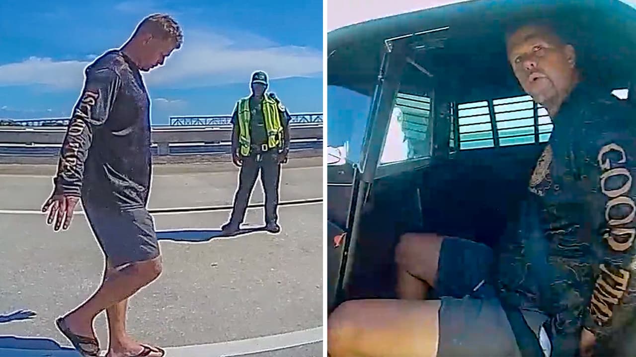 Residente de Florida afirma ser agente de DHS mientras lo arrestan por manejar tomado con sus hijos