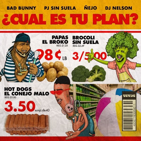 '¿Cuál es tu plan?', es el nombre de la colaboración de estos magos del rap y del trap que a poco más de tres días de su lanzamiento ya está reventando el You Tube.