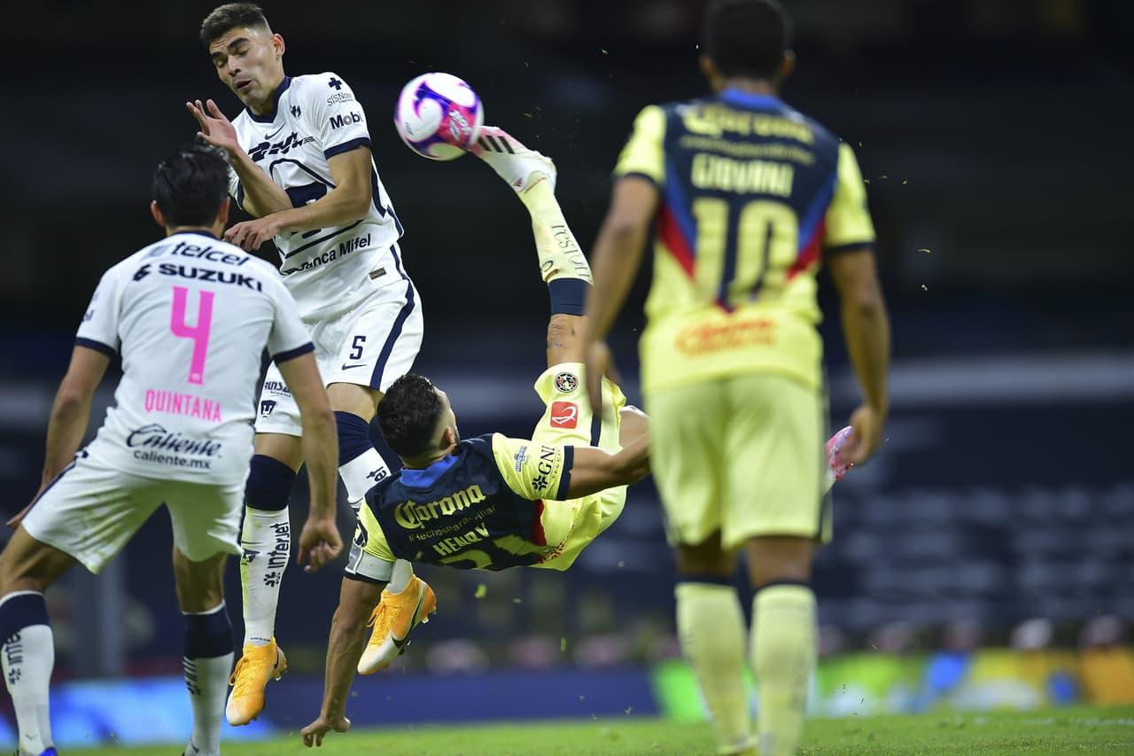 América era ligeramente superior hacia los 20’ de juego.