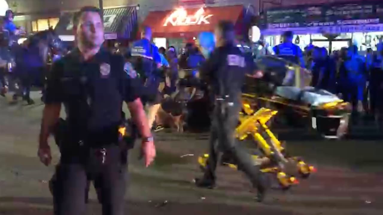 Autoridades describen a sospechoso de tiroteo que dejó dos personas heridas en la calle sexta