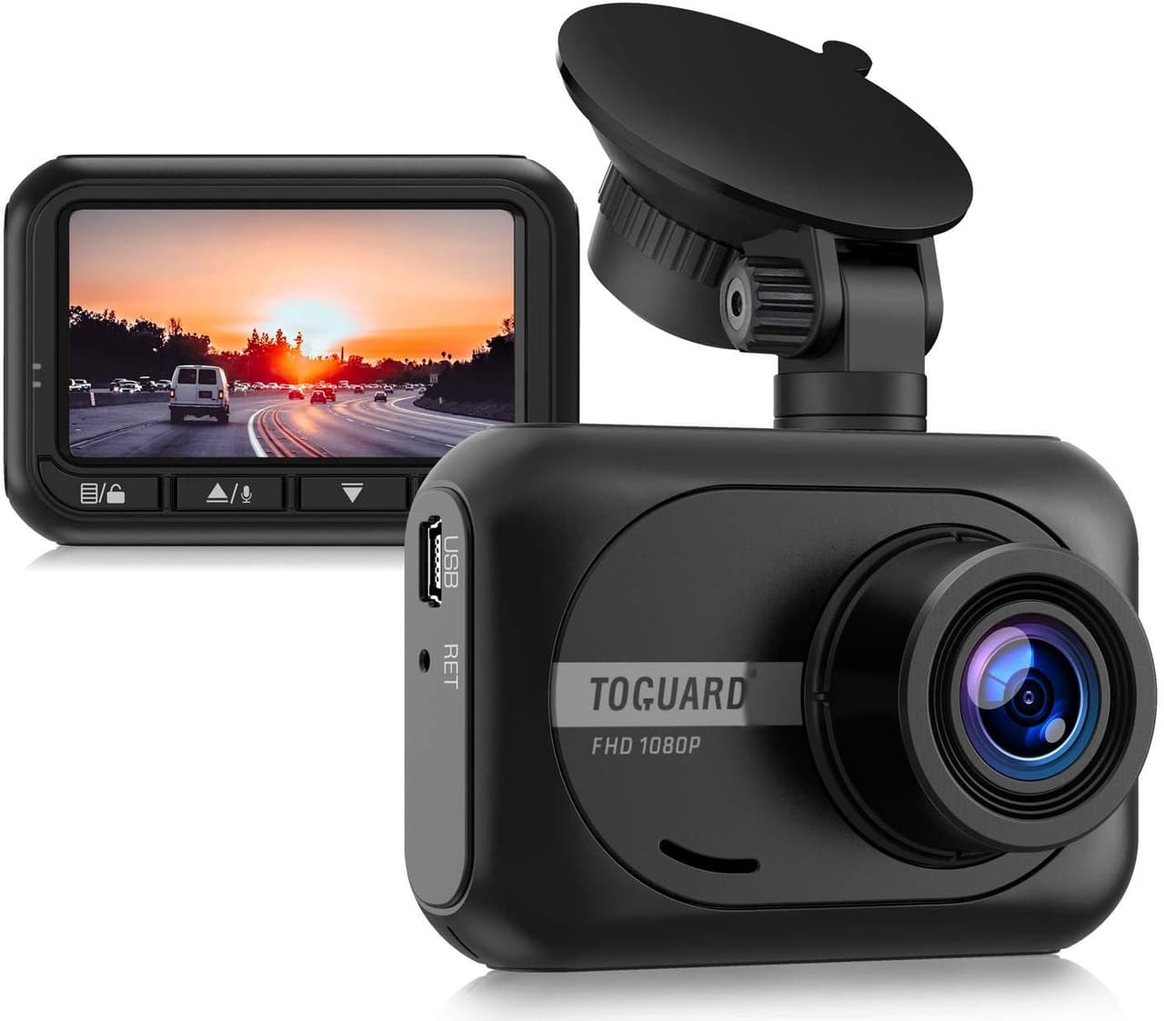 <b>Cámara de TOGUARD ($29.99)</b>
<br>
<br>Una cámara de tablero es uno de esos regalos que esperas que tu ser querido nunca se vea en la necesidad de usar… irónico. Pero cuando las cosas se complican en la carretera, sobre todo en ciudades donde habitan los peores conductores del país, este dispositivo puede ser de gran beneficio. La cámara graba el trayecto recorrido en alta definición y en caso de sufrir un accidente, te provee de la prueba necesaria que podría salvarte de culpa y costosas consecuencias. 
<br>
<br>
<b>Link: <a href="https://www.amazon.com/Dash-Cam-G-Sensor-Recording-Detection/dp/B07GV78B6Q">TOGUARD Mini Dash Cam</a></b>